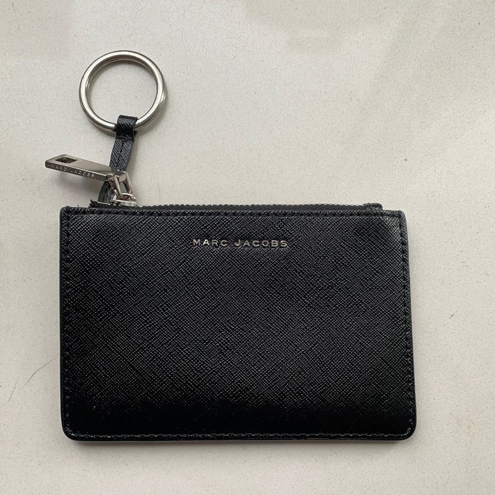 Marc Jacobs Black Cardholder with Zip